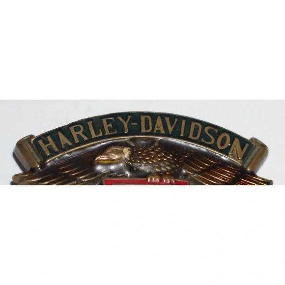Harley-Davidson Made InThe USA Belt Buckle Vintage - Picture 2 of 8